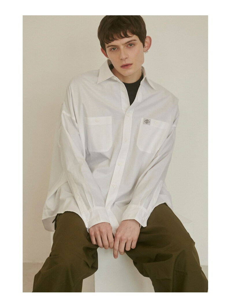 【SALE／44%OFF】【PARKING】OXFORD SHIRT coen コーエン トップス シャツ・ブラウス ネイビー ホワイト【RBA_E】[Rakuten Fashion]