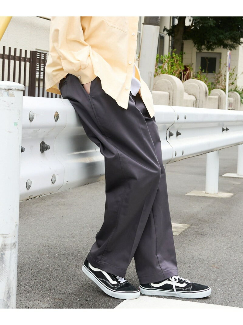 REDKAP(レッドキャップ)別注ワイドチノパンツ coen コーエン パンツ その他のパンツ ベージュ ブラック グレー