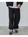 コーエン ルームウェア メンズ 【SALE／60%OFF】California Sportswear(カリフォルニアスポーツウェア)別注ナイロントラックパンツ(セットアップ対応) coen コーエン パンツ その他のパンツ ブラック カーキ【RBA_E】[Rakuten Fashion]