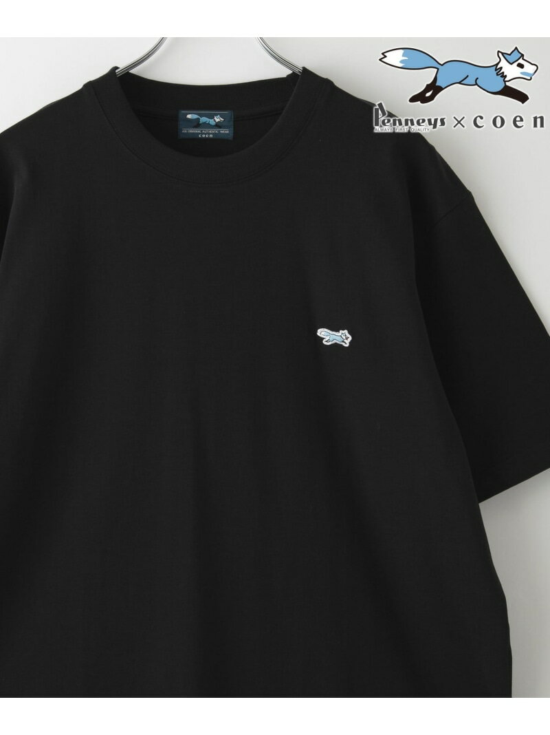 【SALE／34%OFF】Penneys(ぺニーズ)別注ワンポイントクルーネックTシャツ coen コ...
