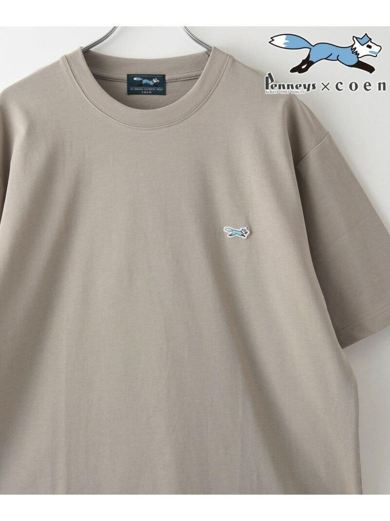 【SALE／34%OFF】Penneys(ぺニーズ)別注ワンポイントクルーネックTシャツ coen コ...