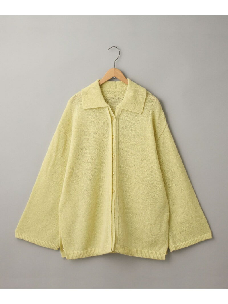 【SALE／40%OFF】ルーズニットシャツ RONEL コーエン トップス ニット グレー ピンク グリーン ホワイト【RBA_E】【送料無料】[Rakuten Fashion]のサムネイル