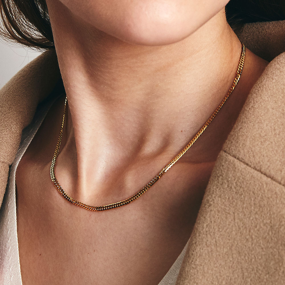 楽天市場 喜平 ネックレス K18 6面ダブル ゴールドネックレス 18金 18k キヘイ チェーンネックレス メンズ レディース プレゼント ギフト 贈り物 18kネックレス K18ネックレス おしゃれ 造幣局検定 女性向け 6面ダブル喜平 幅2 9mm 40cm 10g チェーンジュエリー専門