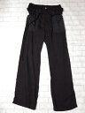 美品 【トリコ コムデギャルソン】 ストレートパンツ (レディース) 紐ベルト付き tricot COMME des GARCONS □LP0884□ 【中古】