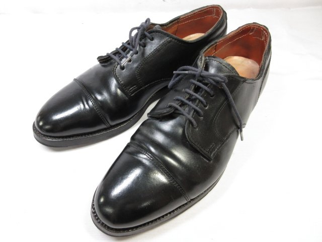 アーカイヴ 【ブルックスブラザーズ Brooks brothers×オールデン ALDEN】 2161 コンビレザー シューズ 靴 (メンズ) 8D 黒 ■30MZA5008■【中古】