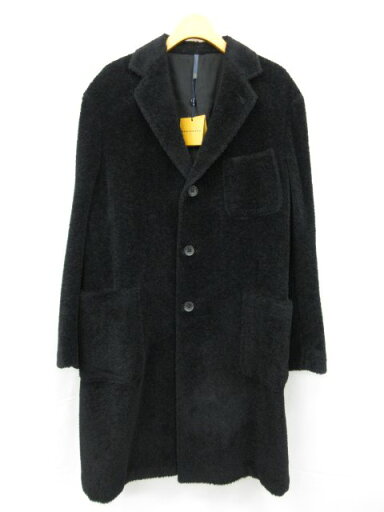 定価181.500円 未使用【モンテドーロ MONTEDORO】63EC07 M4546 990 アルパカ混 ウーリー チェスターコート (メンズ) 50 黒 ■17SLJ0137■【中古】 定価181.500円 未使用【モンテドーロ MONTEDORO】63EC07 M4546 990 アルパカ混 ウーリー チェスターコート (メンズ) 50 黒 ■17SLJ0137■【中古】