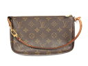 【ルイヴィトン LOUIS VUITTON】 M51980 モノグラム ポシェット アクセソワール ハンドバッグ (レディース) 茶 BJ1011■7ME6616■【中古】