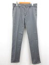 未使用 【インコテックス INCOTEX】 14S100 90664 815 定価37400円 コットンスリムパンツ スラックス (メンズ) size34 グレ...