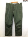 美品【HOLLYWOOD RANCH MARKET ハリウッドランチマーケット】 コットン ストレートデニムパンツ (メンズ) size5 カーキ系 ◇33MPA3748◇【中古】