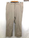 超美品【BANANA REPUBLIC バナナリパブリック】 AIDEN FIT グレンチェック柄 コットンパンツ (メンズ) size36×32 ブラウン系◇33MPA3747◇【中古】