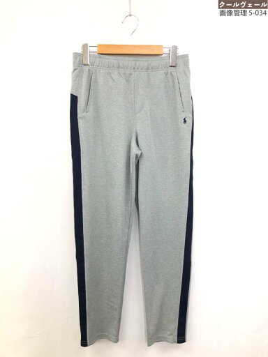 極美品【ポロラルフローレン POLO Ralph Lauren】 ストレッチ イージーテーパードパンツ (メンズ) size160/68 グレー×ネイビー◇33MPA3777【中古】 極美品【ポロラルフローレン POLO Ralph Lauren】 ストレッチ イージーテーパードパンツ (メンズ) size160/68 グレー×ネイビー◇33MPA3777【中古】
