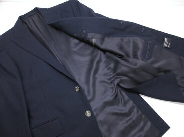超美品 【ラルフローレン Ralph Lauren】 ブラックレーベル 2ボタン メタルボタン ジャケット ブレザー (メンズ) 38 濃紺 伊製 □10MJ4498 【中古】