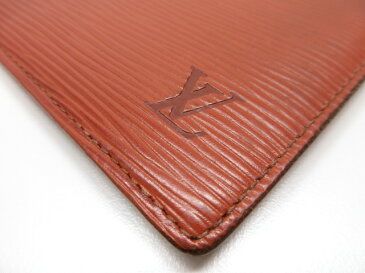 【ルイヴィトン LOUISVUITTON】 エピ 長財布 小銭入れなし (メンズ/レディース) ブラウン □1LE2682 【中古】