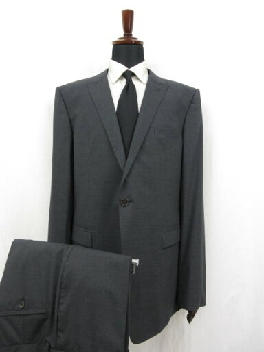 未使用 【エンポリオアルマーニ EMPORIO ARMANI】 DAVID LINE 1ボタン スーツ (メンズ) 58 チャコールグレー 無地 1ZV16E ZZ081 ●27EMP021 【中古】 未使用 【エンポリオアルマーニ EMPORIO ARMANI】 DAVID LINE 1ボタン スーツ (メンズ) 58 チャコールグレー 無地 1ZV16E ZZ081 ●27EMP021 【中古】