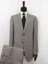 未使用品 【エンポリオアルマーニ EMPORIO ARMANI】 G LINE 2ボタン スーツ (メンズ) 50 グレージュ系 チェック風 1ZVGBA W1663 ●27EMP010 【中古】(4)