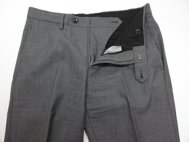 極美品【ユナイテッドアローズUNITEDARROWS】オーダー品LASSIEREMILLS生地2ボタン3ピーススーツ(メンズ)グレー◇10HR1528◇【中古】