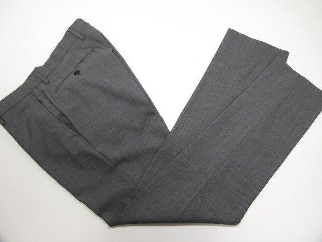 極美品【ユナイテッドアローズUNITEDARROWS】オーダー品LASSIEREMILLS生地2ボタン3ピーススーツ(メンズ)グレー◇10HR1528◇【中古】