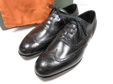 未使用品【エドワードグリーン EDWARD GREEN】 希少旧ロゴ マルバーン MALVERN シューズ (メンズ) size6.5E202 黒 ◇8HT1332◇　【中古】