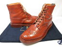 トリッカーズ バートン カントリーブーツ TRICKER'S M5633 BOURTON BROGUE SHOES MARRON ダイナイトソール ブローグシューズ マロン カーフ【送料無料】