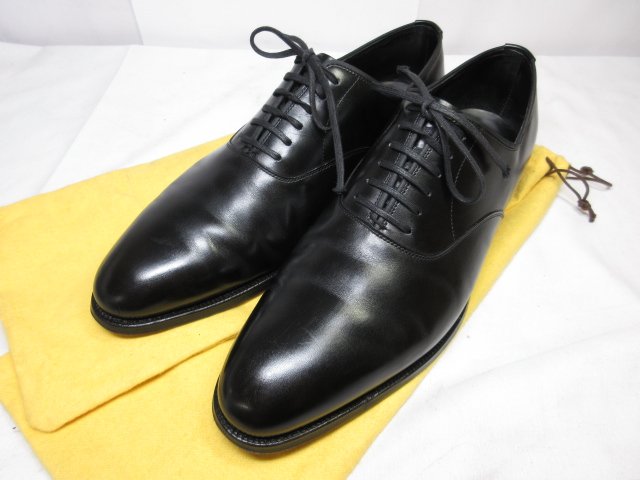 超美品 【ジョンロブ JOHNLOBB】ガルニエ2 Garnier2 プレーントゥ 内羽根 ドレスシューズ 紳士靴 (メンズ) size8.5E7000 黒 ■18HT2458■【中古】