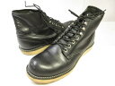 【レッドウィング RED WING SHOES】 8165 アイリッシュセッター ブーツ 紳士靴 (メンズ) size8.5D ブラック ■15MZA4841■ 【中古】