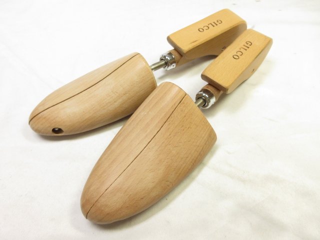 美品 【gilco ギルコ】 シューツリー シューキーパー (メンズ) sizeS 大切なお靴の保管に♪■30ST3112■　【中古】