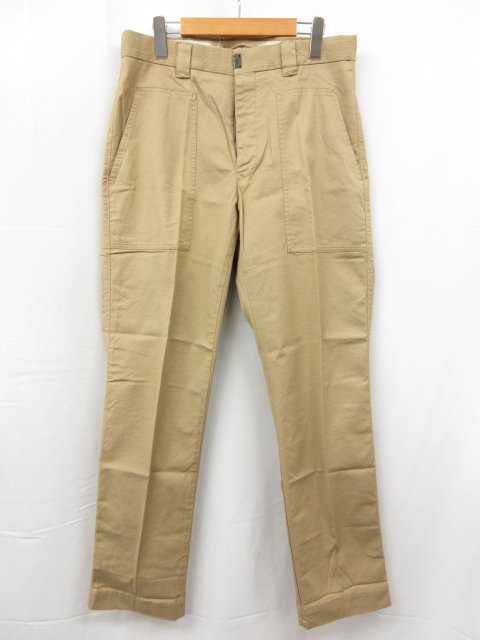未使用 【インコテックス INCOTEX】 10S176 90902 414 定価42350円 ペインター風 コットンパンツ (メンズ) size34 ベージュ□3SLP0341【中古】