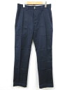 未使用 【インコテックス INCOTEX】 10S176 90902 827 定価42350円 ペインター風 コットンパンツ (メンズ) size31 ネイビー...