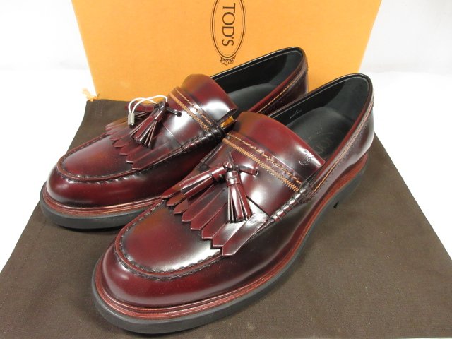 TOD'S (トッズ ) レザー タッセル ローファー TDXXM32C0CS80RD TOD'S (トッズ ) レザー タッセル ローファー TDXXM32C0CS80RD