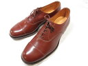 デッドストック 未使用【クロケット ジョーンズ CROCKETT JONES】 Health Brand CHAIRMAN シューズ 靴 (メンズ) size7.5FF 茶 ■15HT2573■ 【中古】