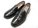 超美品 【ALDEN オールデン】 99267 レザー コインローファー スリッポン 靴 (メンズ) size9.5D ブラック ●18MZA4219● 【中古】