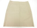 美品【ドゥロワー DRAWER】 台形ミニスカート 6524-299-0619 (レディース) size40 ベージュ系 ■5LF3468■ 【中古】