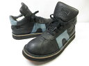 【カンペール Camper】 33724-065 ハイカットスニーカー シューズ 紳士靴 (メンズ) size27～27.5相当 ブラック×ライトブルー ■18MZA4440【中古】