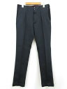 未使用 【インコテックス INCOTEX】 1AA506 20066 820 切替 コットンスラックス パンツ (メンズ) size44 ネイビー 濃紺 □3S...