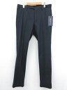 未使用 【インコテックス INCOTEX】 1T0030 4514J 831 定価46200円 コットンスラックス パンツ (メンズ) size54 ネイビー ...