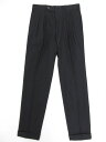 未使用 【インコテックス INCOTEX】 1T0061 60559 820 コットンスラックス パンツ (メンズ) size46 ネイビー 濃紺 □10SLP...