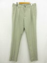 未使用【インコテックス INCOTEX】ZL541W 90355 906 定価41800円 リネン混 TAPERED FIT パンツ (メンズ) size44 ...