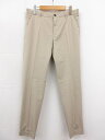 未使用 【インコテックス INCOTEX】 1W0001 9098Y 425 コットンスラックス パンツ (メンズ) SLIMFIT size44 ベージュ系 ...