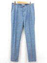未使用 【インコテックス INCOTEX】 TURNER 60546 800 定価41000円 インディゴチノパンツ デニムスラックス (メンズ) size35...