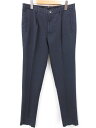 未使用 【インコテックス INCOTEX】 ZL541W 90355 854 定価41800円 綿×麻 TAPERED FIT パンツ スラックス (メンズ) ...