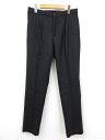 未使用 【インコテックス INCOTEX】 1T0088 1721T 822 定価50600円 ウールスラックス パンツ (メンズ) size50 ネイビー □...