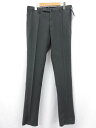 未使用 【インコテックス INCOTEX】 1AGW30 40539 936 定価42900円 コットンスラックス パンツ (メンズ) size44 グレー □...