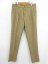 未使用【インコテックス INCOTEX】ZL541W 90355 523 定価41800円 綿×麻 TAPERED FIT パンツ スラックス (メンズ) 46...