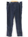 未使用 【インコテックス INCOTEX】 11X151 40687 825 定価40700円 コーデュロイ スラックス パンツ (メンズ) size31 ネイ...
