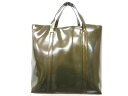 訳あり ヴィンテージ【グッチ GUCCI】 パテントレザー トートバッグ 002・2058・1000 (レディース) ブラウン系 □5LG2985□ 【中古】