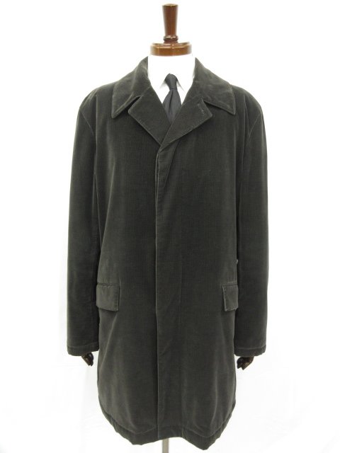 【セオリー theory】533613 コーデュロイ風生地 中綿入りショートコート (メンズ) size40 ダークブラウン系 □17MW3284□　【中古】