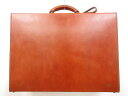 超美品【スウェインアドニー ブリッグ SWAINE ADENEY BRIGG】 レザー アタッシュケース トランク ダイヤルロック(メンズ)ブラウン□5HT27...