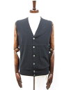 未使用【ザノーネ ZANONE】 811936 Z0290 Z0936 定価51700円 flex WOOL ニットベスト ジレ (メンズ) size54 ネイ...
