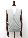 未使用 【ザノーネ ZANONE】 811936 Z0290 Z2868 定価51700円 flex WOOL ニットベスト ジレ (メンズ) size52 ライトグレー□10ZZN0121□ 【中古】