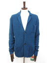 未使用【ザノーネ ZANONE】GIACCA T 812969 Z1343 Z5115 定価74800円 麻70% ミドルゲージ ニットカーディガン (メンズ)...